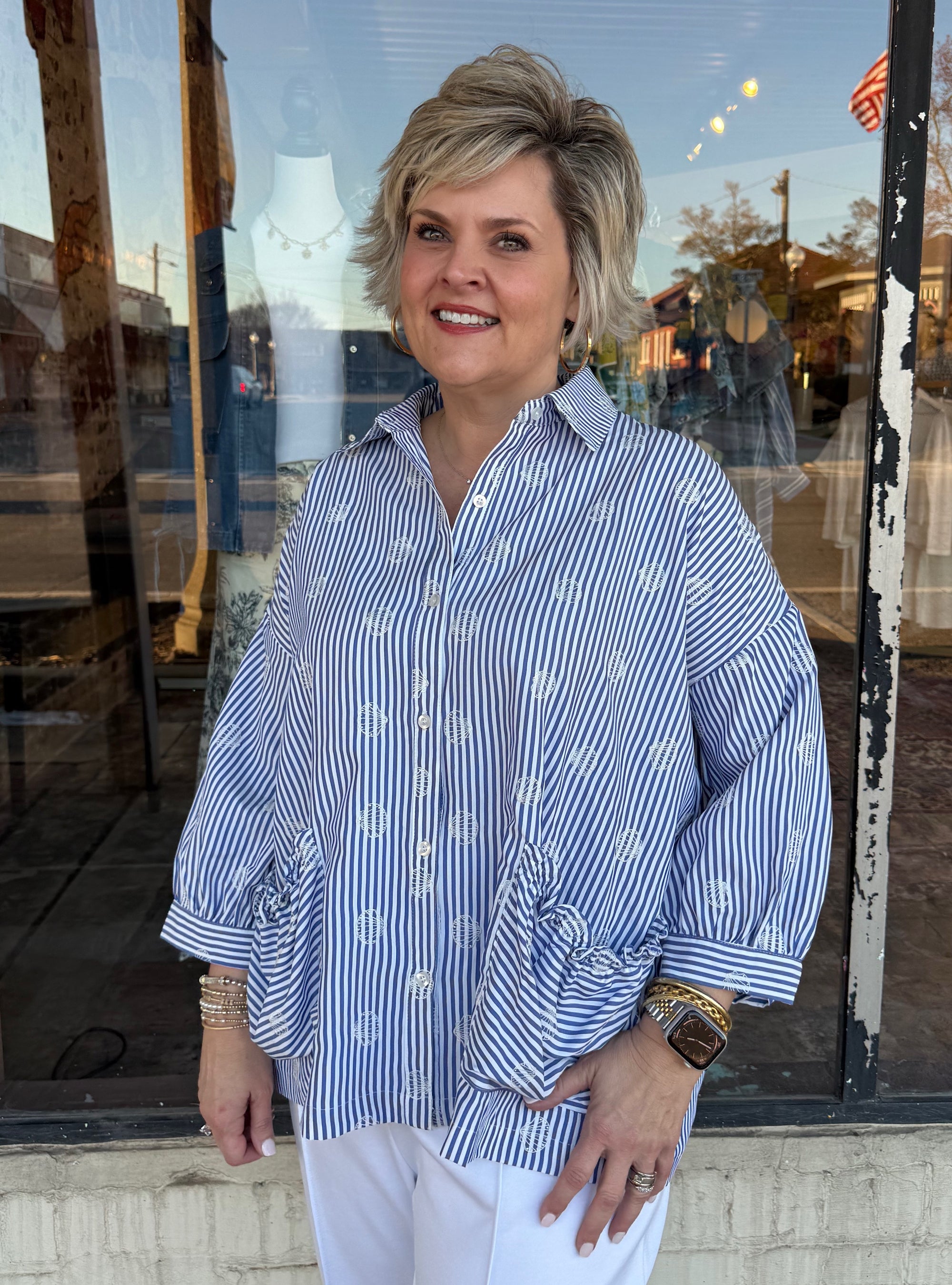 Coastal Cutie Shell Top