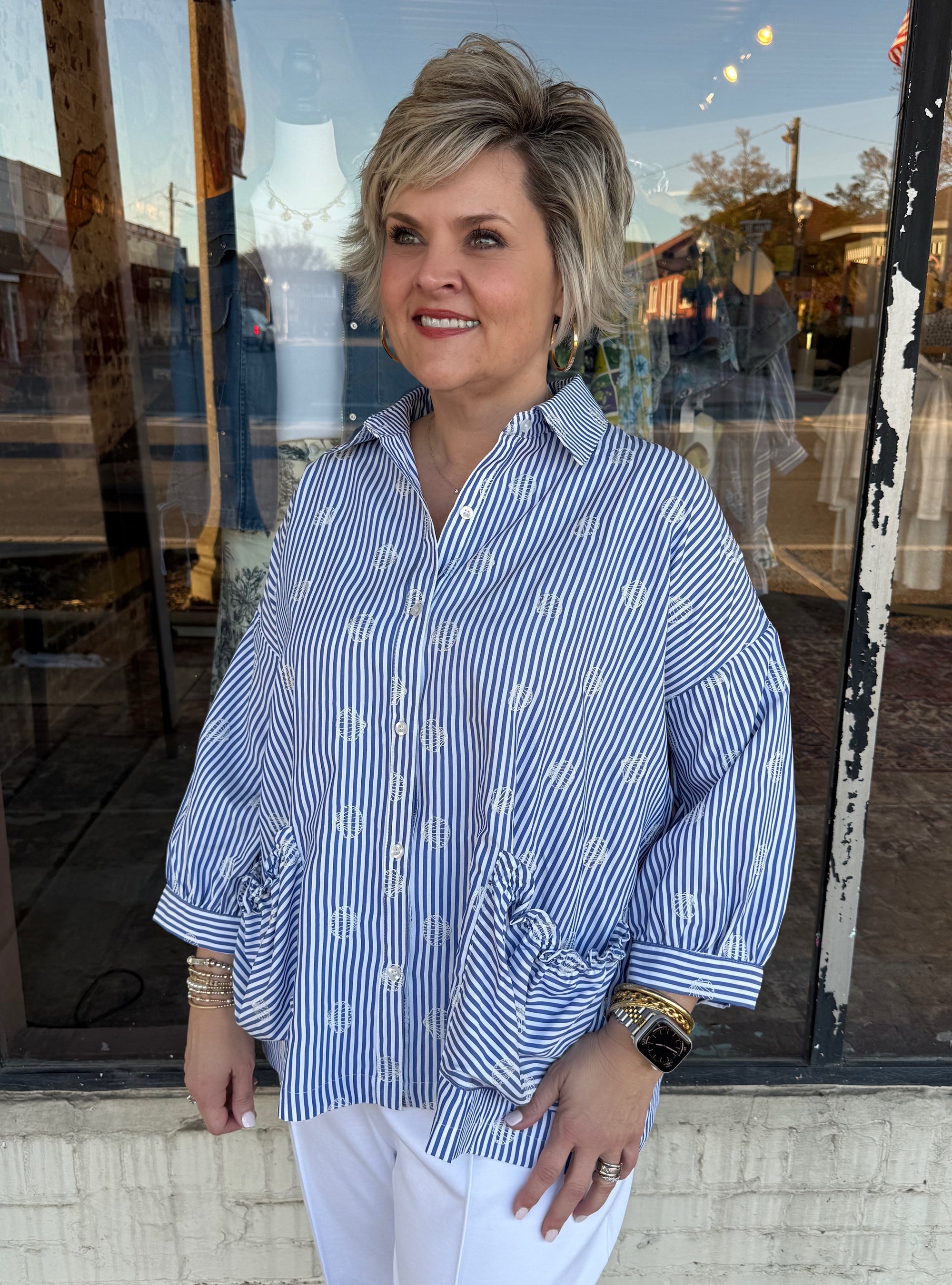 Coastal Cutie Shell Top