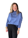 Charlie B Satin Knit Top