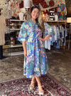 Another Day In Paradise Midi Dress