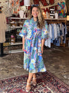Another Day In Paradise Midi Dress
