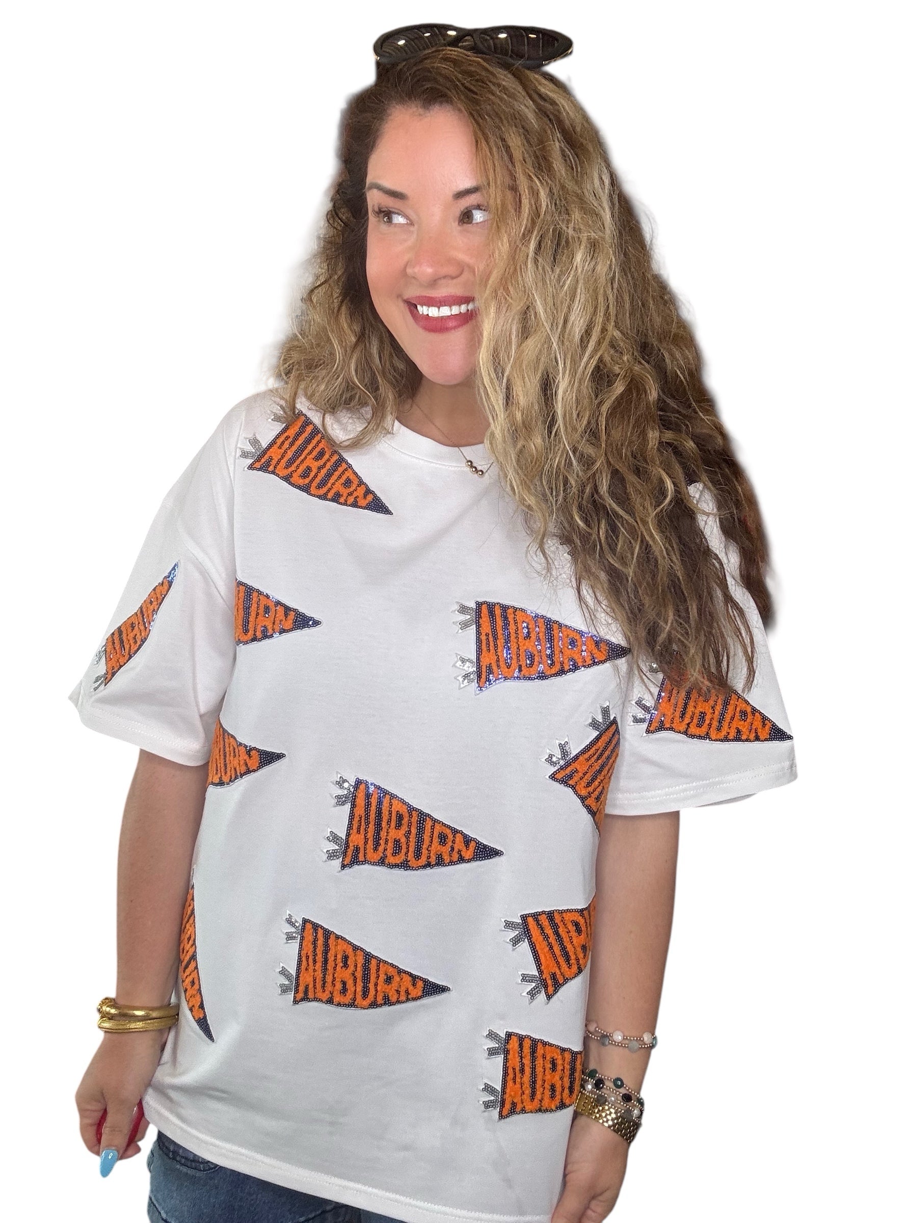 Let&#39;s Go Auburn Top