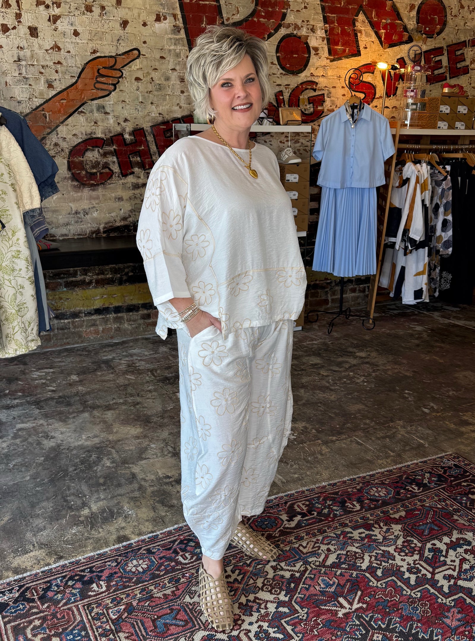 Shana Apparel Airflow Daisy Set