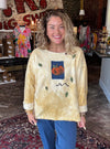 Kunky&#39;s Hand Painted Pumpkin Sweatshirt