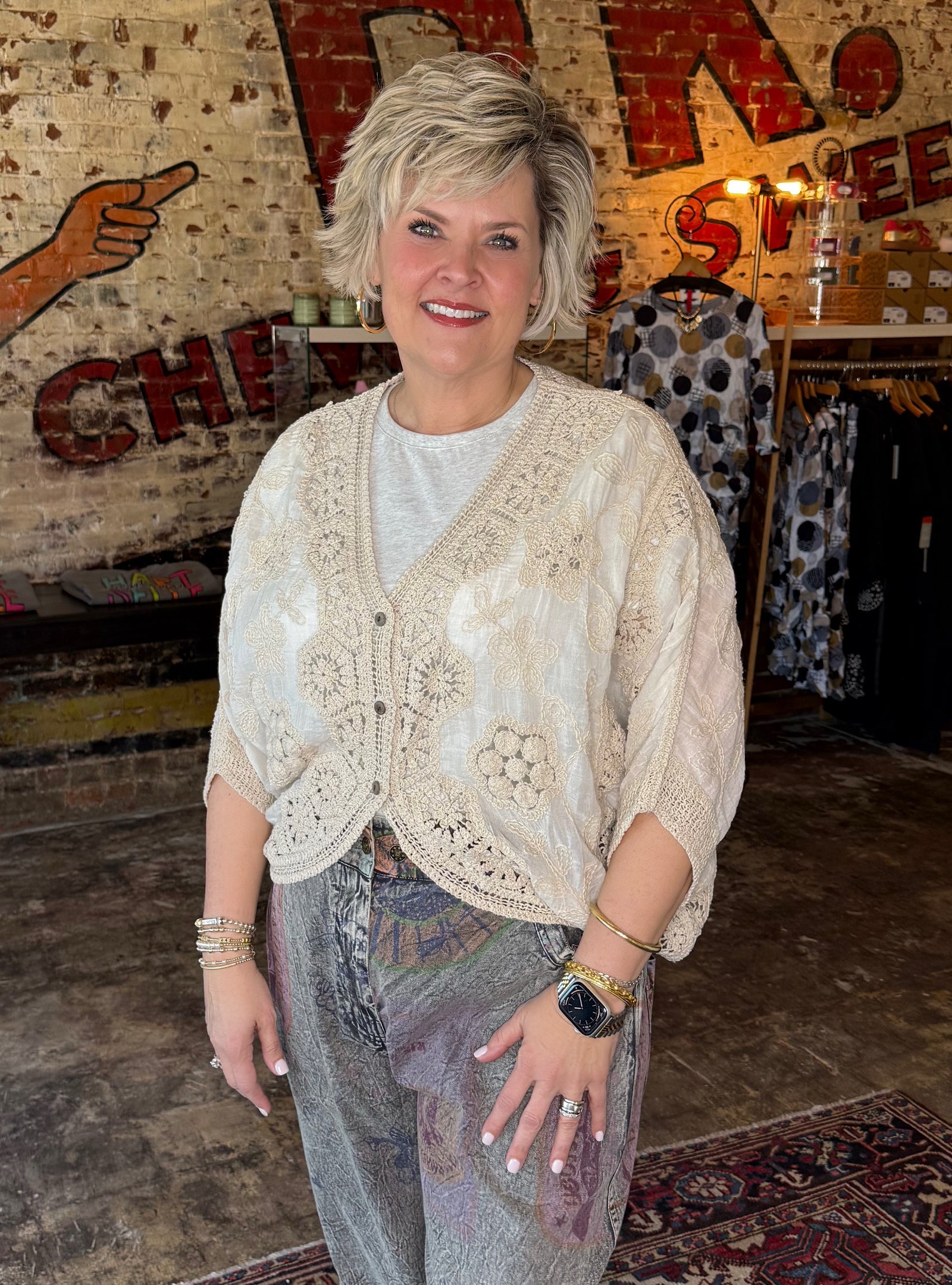 Layer Me Lovely Crochet Top