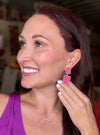 Wild Hibiscus Earrings