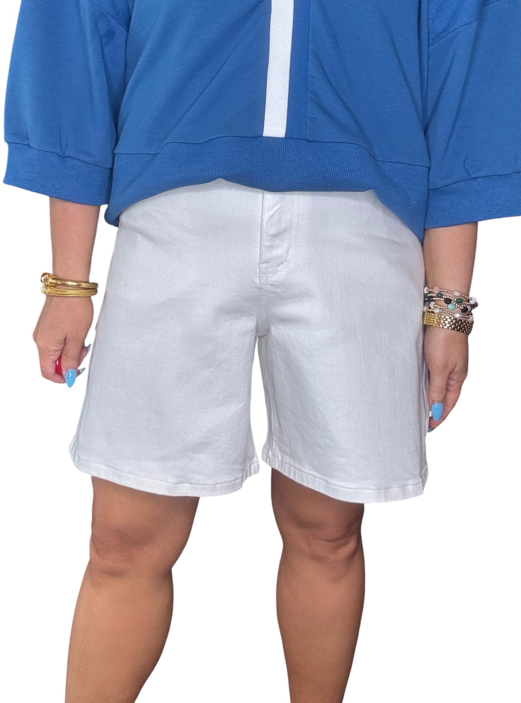 Laid-Back Length Bermuda Shorts