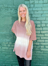 Iced Mocha Ombre Top