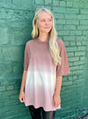 Iced Mocha Ombre Top