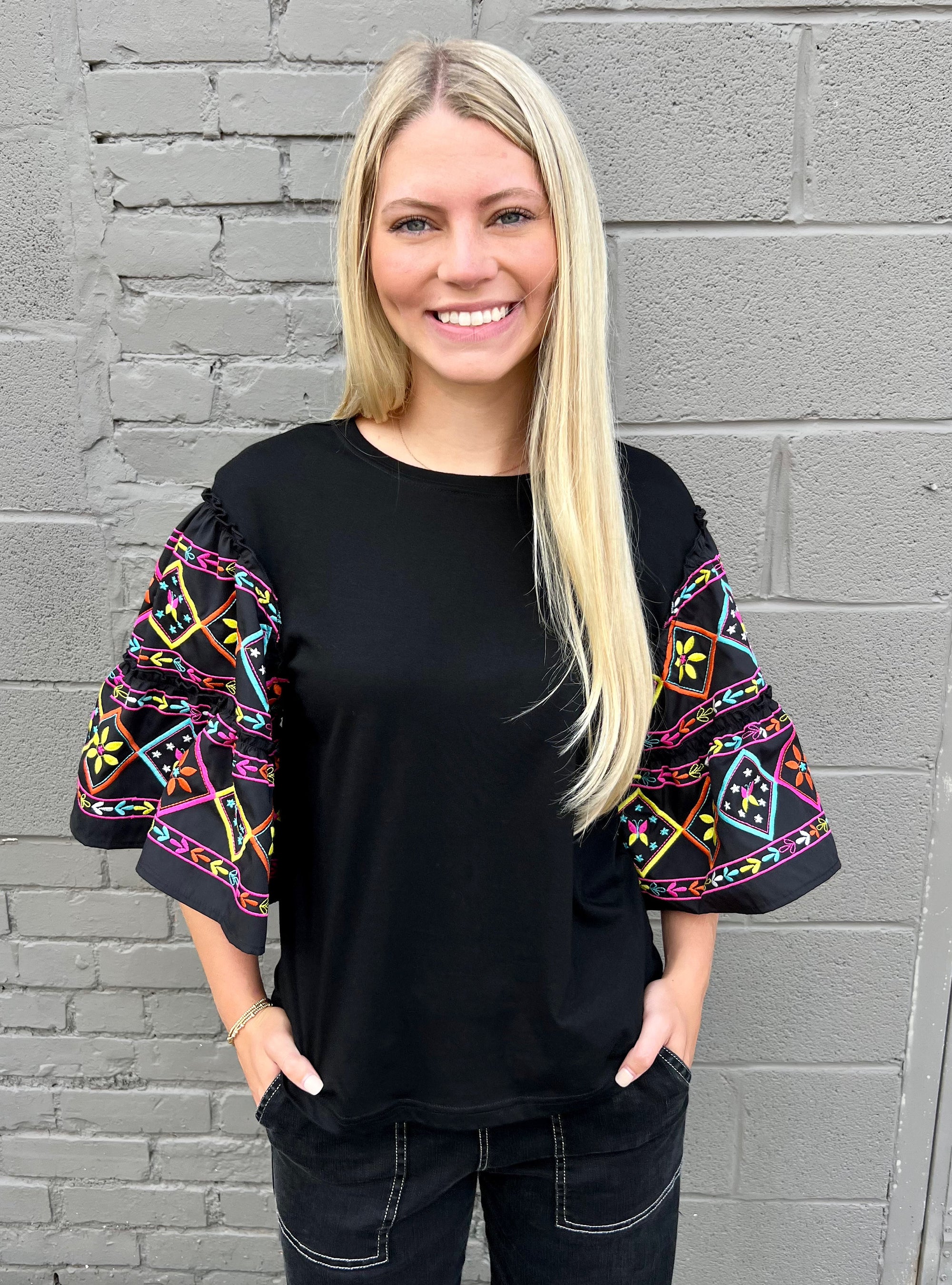 Crazy About Color Top