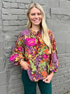 Falling In Love With Florals Top