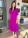 Over The Moon For Magenta Dress
