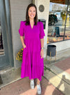 Over The Moon For Magenta Dress