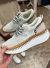 Cozzy Girl Coachel Sneakers—Beige