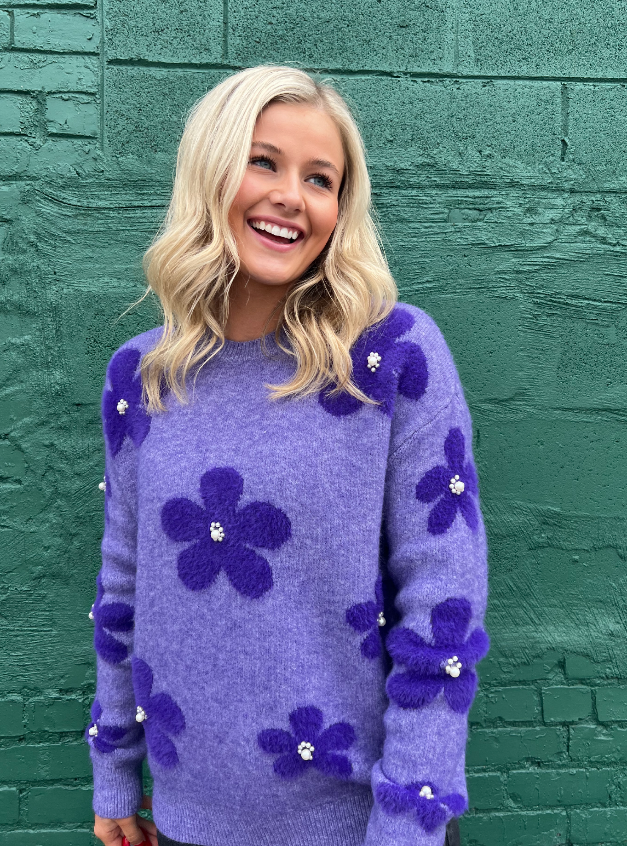 Pearl Next Door Sweater