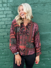 Floral Patchwork Perfection Top