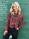 Floral Patchwork Perfection Top