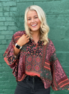 Floral Patchwork Perfection Top