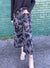 Take A Print Cropped Wide Leg Jeans
