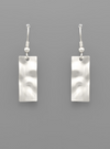 Stop, Hammer Time Earrings—Silver
