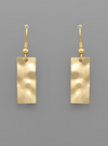 Stop, Hammer Time Earrings—Gold