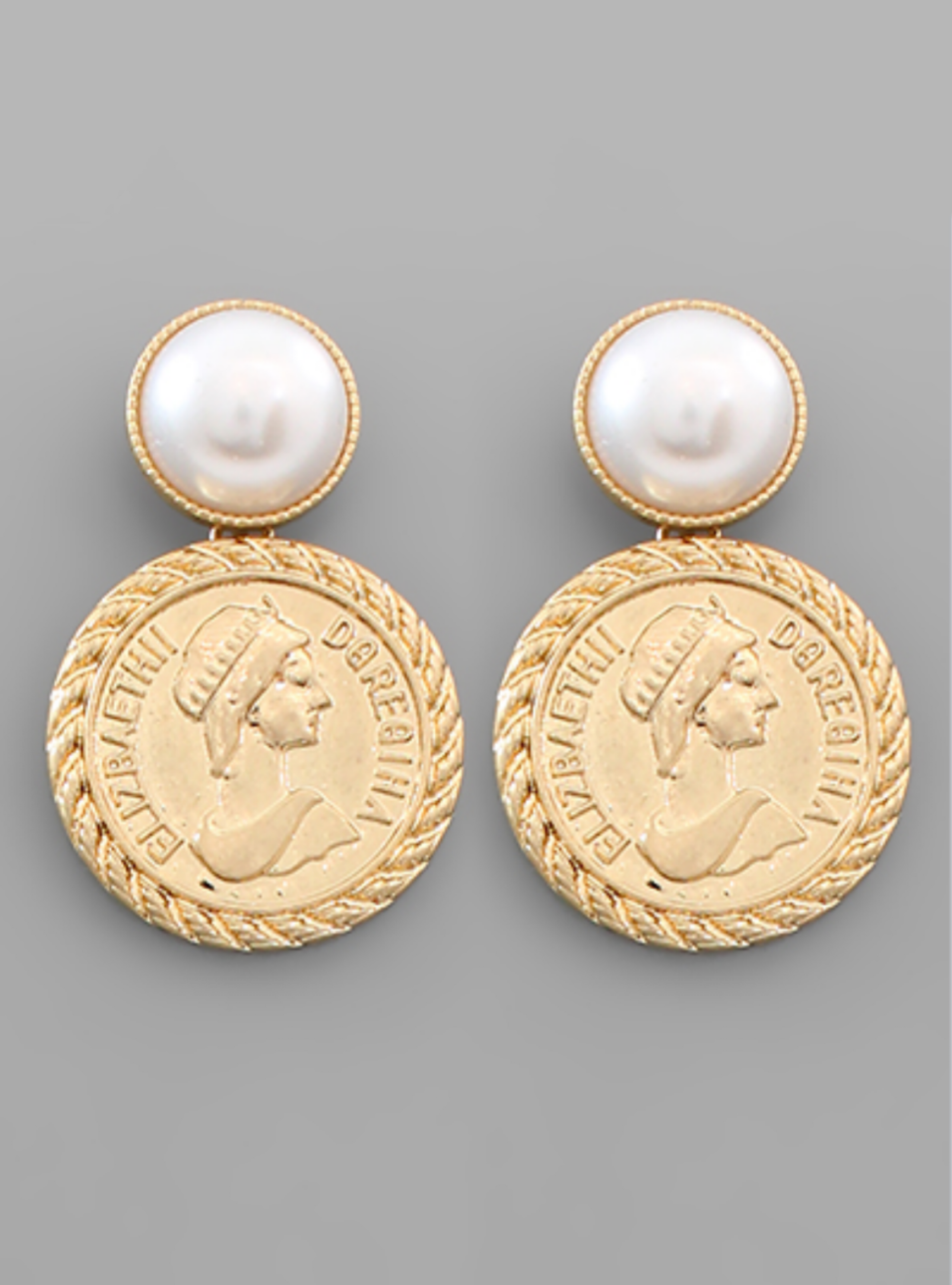 Coin The Phrase Earrings