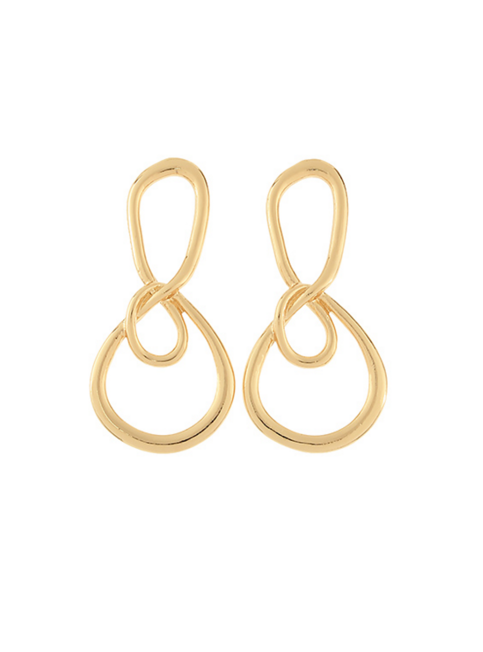 Let’s Dance Gold Earrings