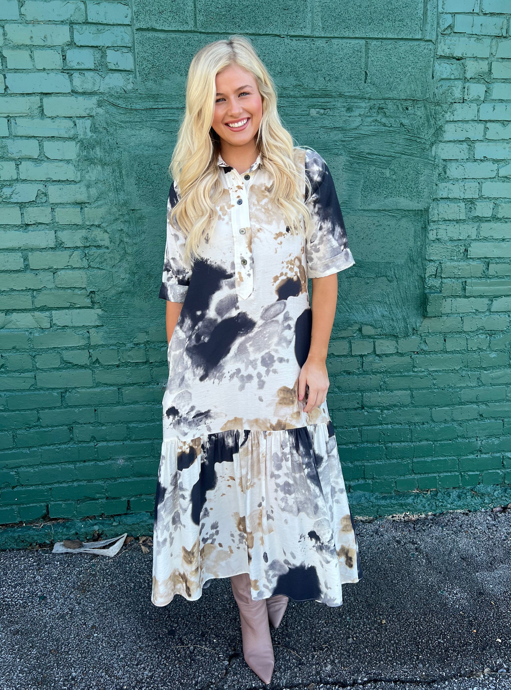 Lior Vega Watercolor Dress