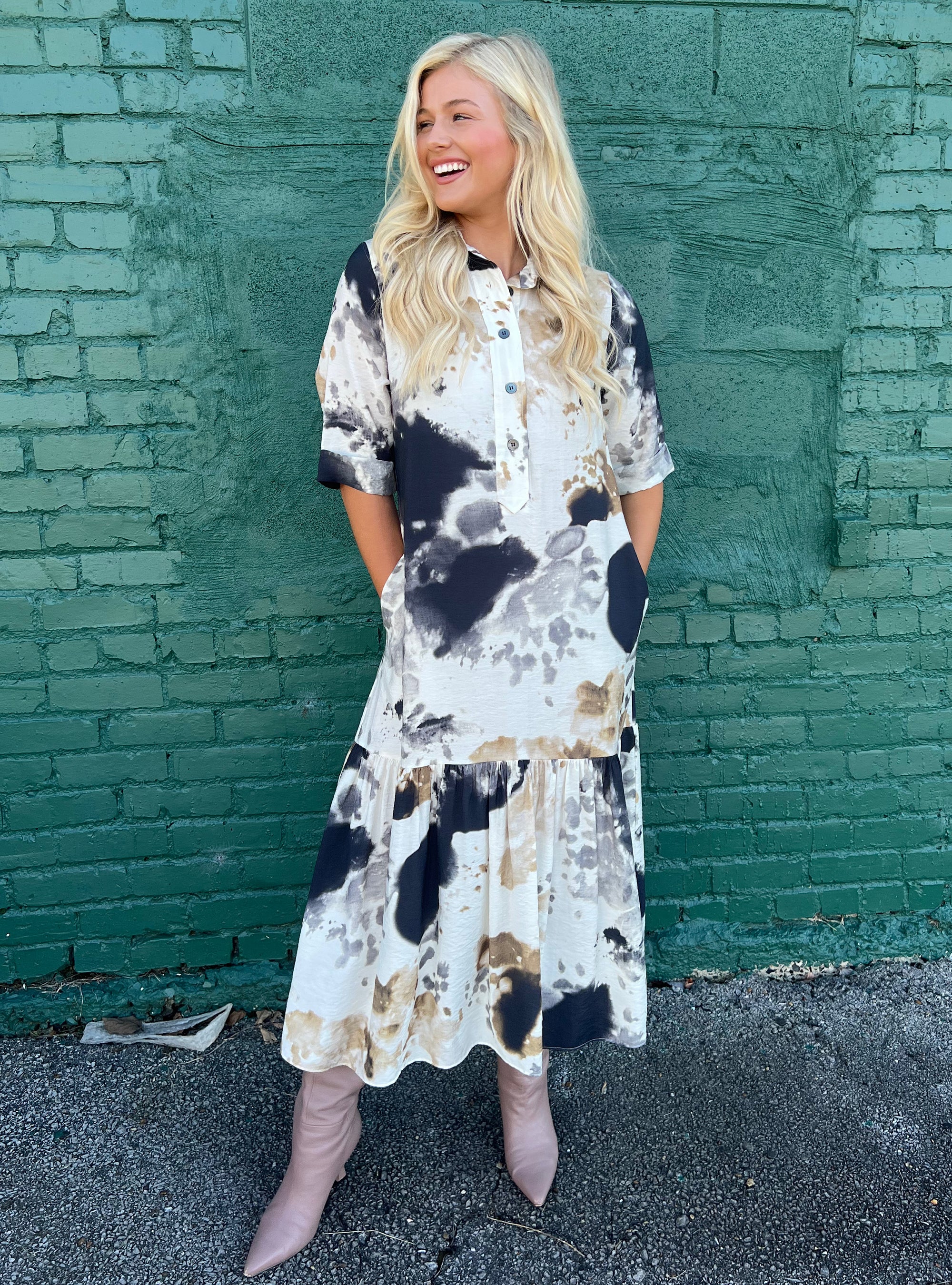 Lior Vega Watercolor Dress