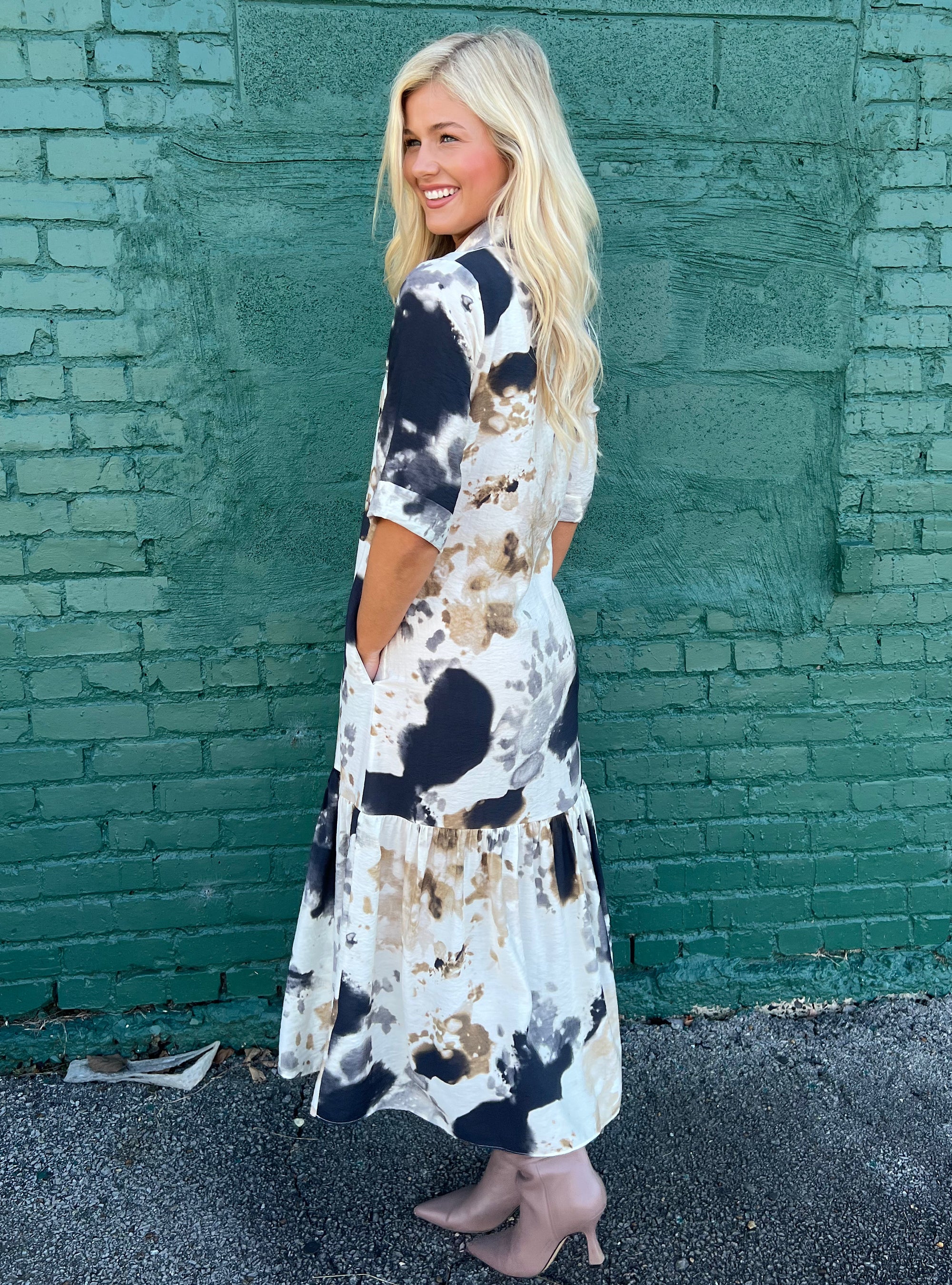 Lior Vega Watercolor Dress