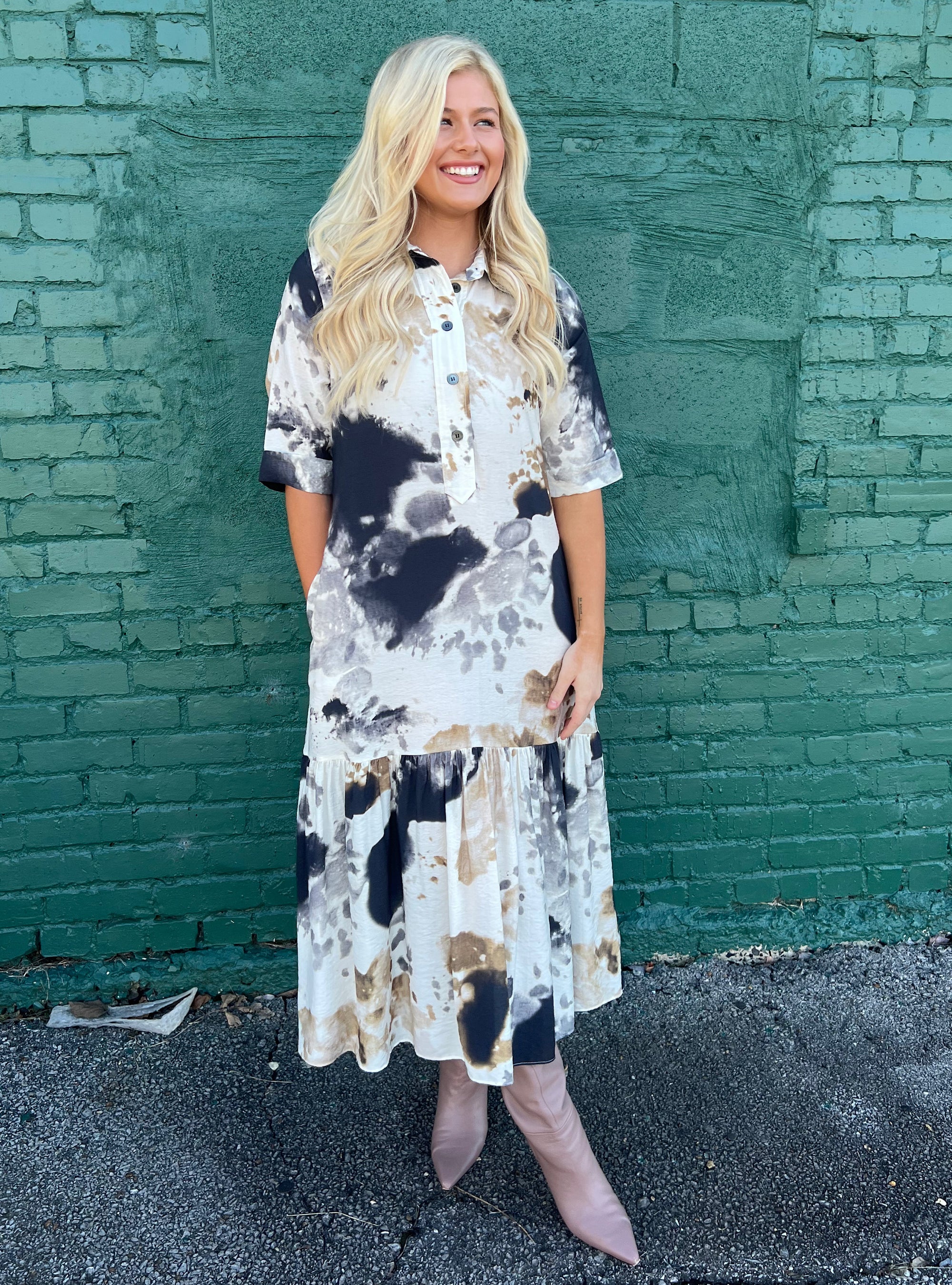 Lior Vega Watercolor Dress