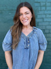 Life Should Be Lived In A Denim Dress