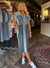 Shannon Passero Denim Peony Dress