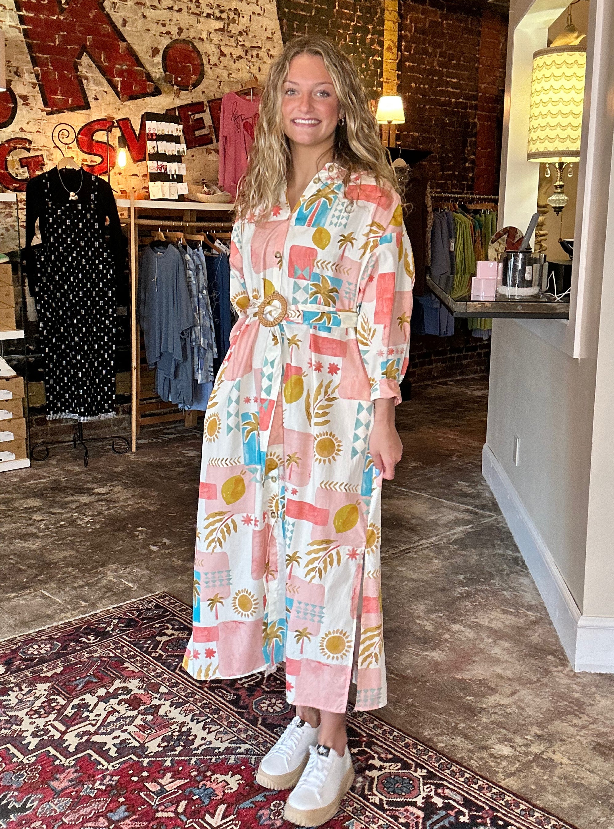 Keep Palm And Carry On Dress