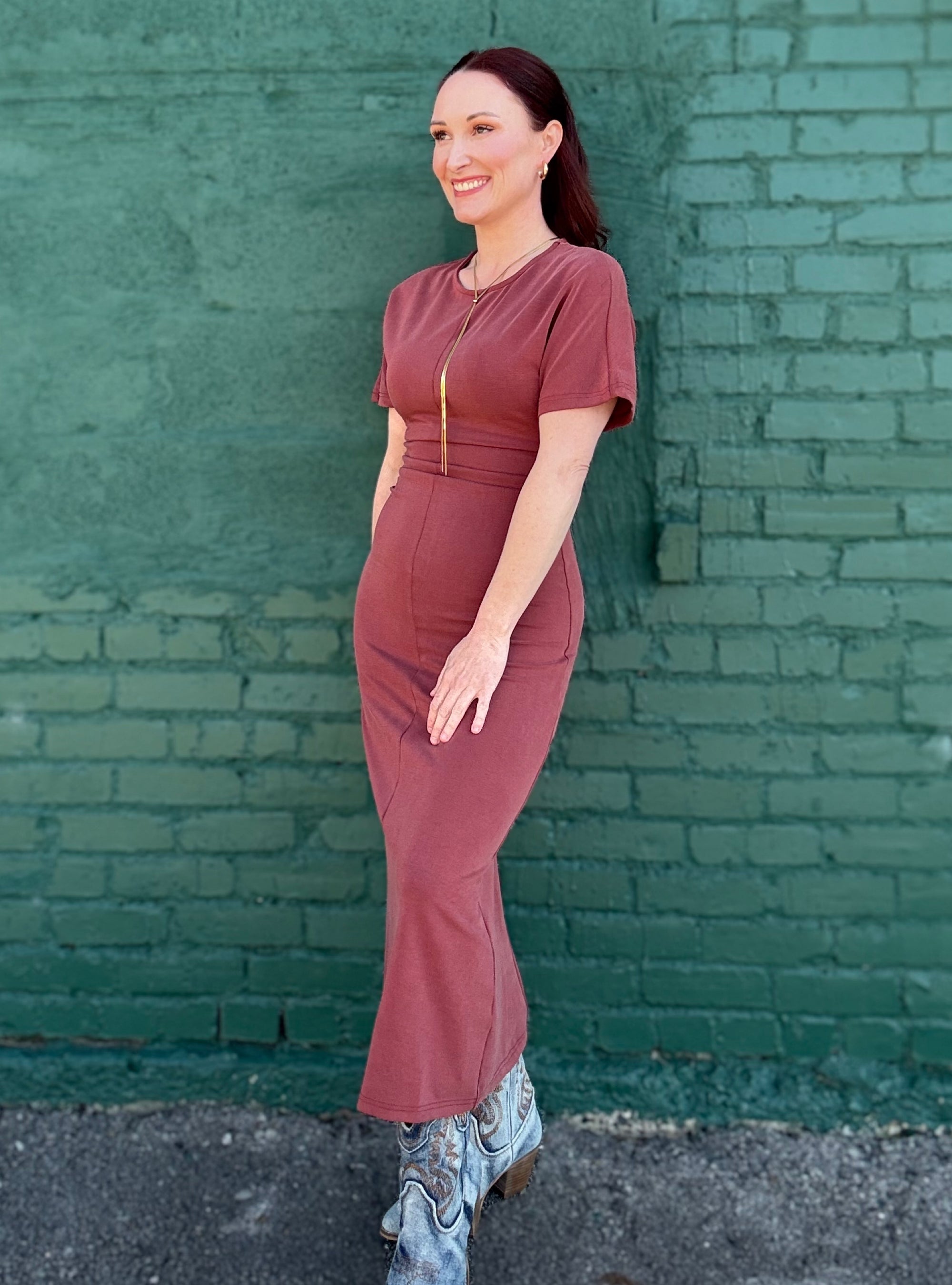 All Cinched Up Dress