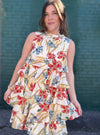 Top-Tier Floral Dress