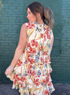 Top-Tier Floral Dress