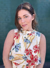 Top-Tier Floral Dress