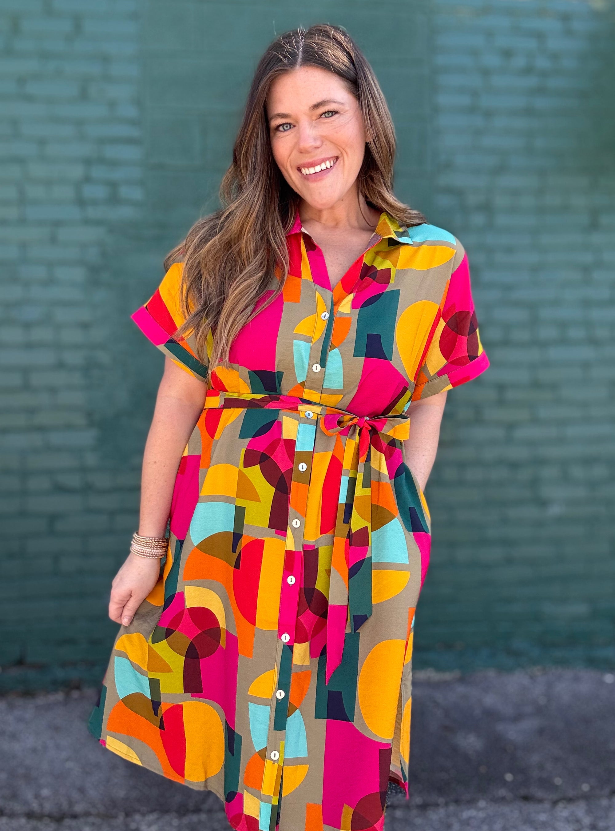 Lior Jolie Color Block Dress