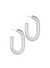 Get Oval Here Earrings—Silver
