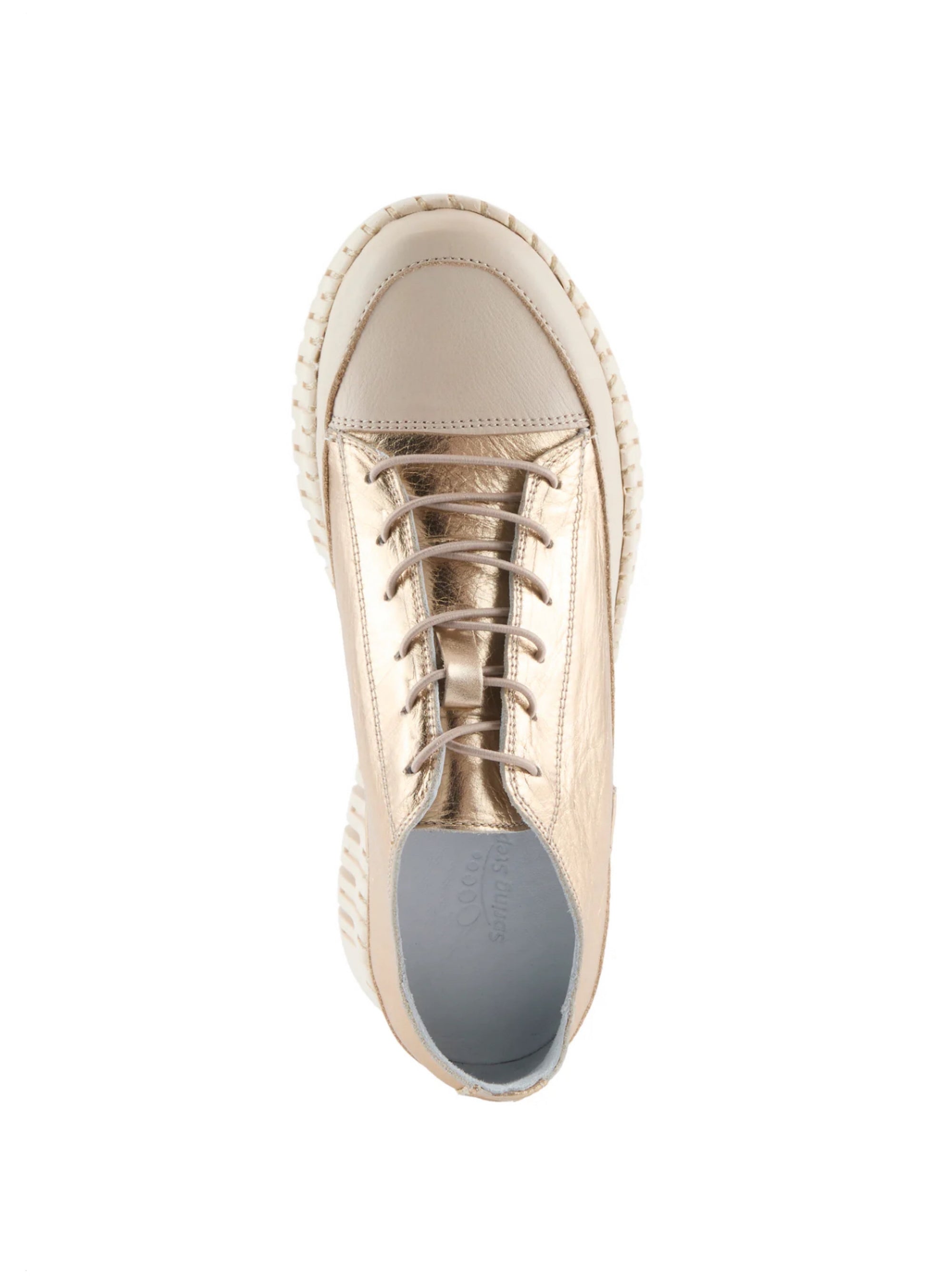 Spring Step Surana Glo Sneakers - Gold