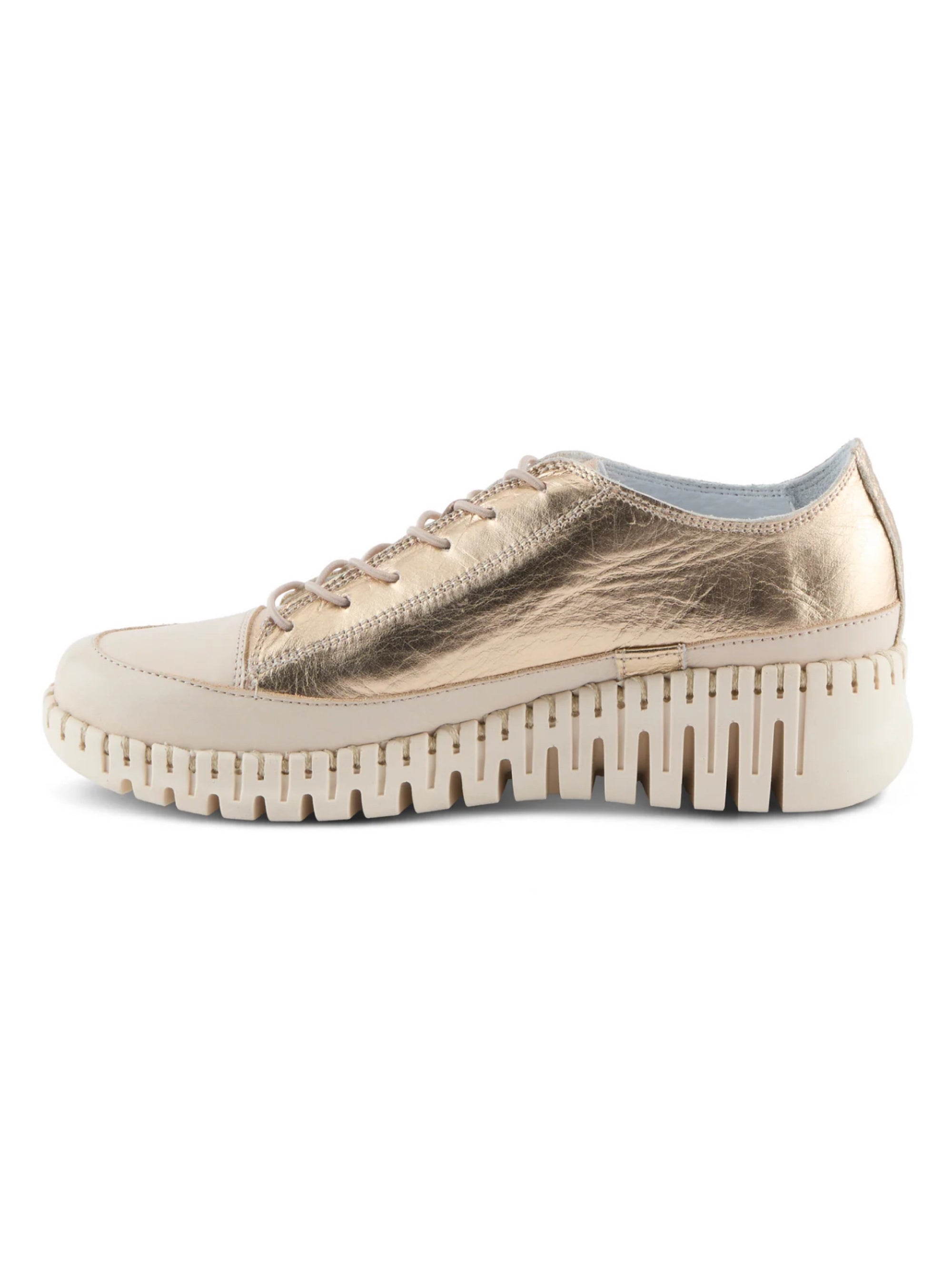 Spring Step Surana Glo Sneakers - Gold