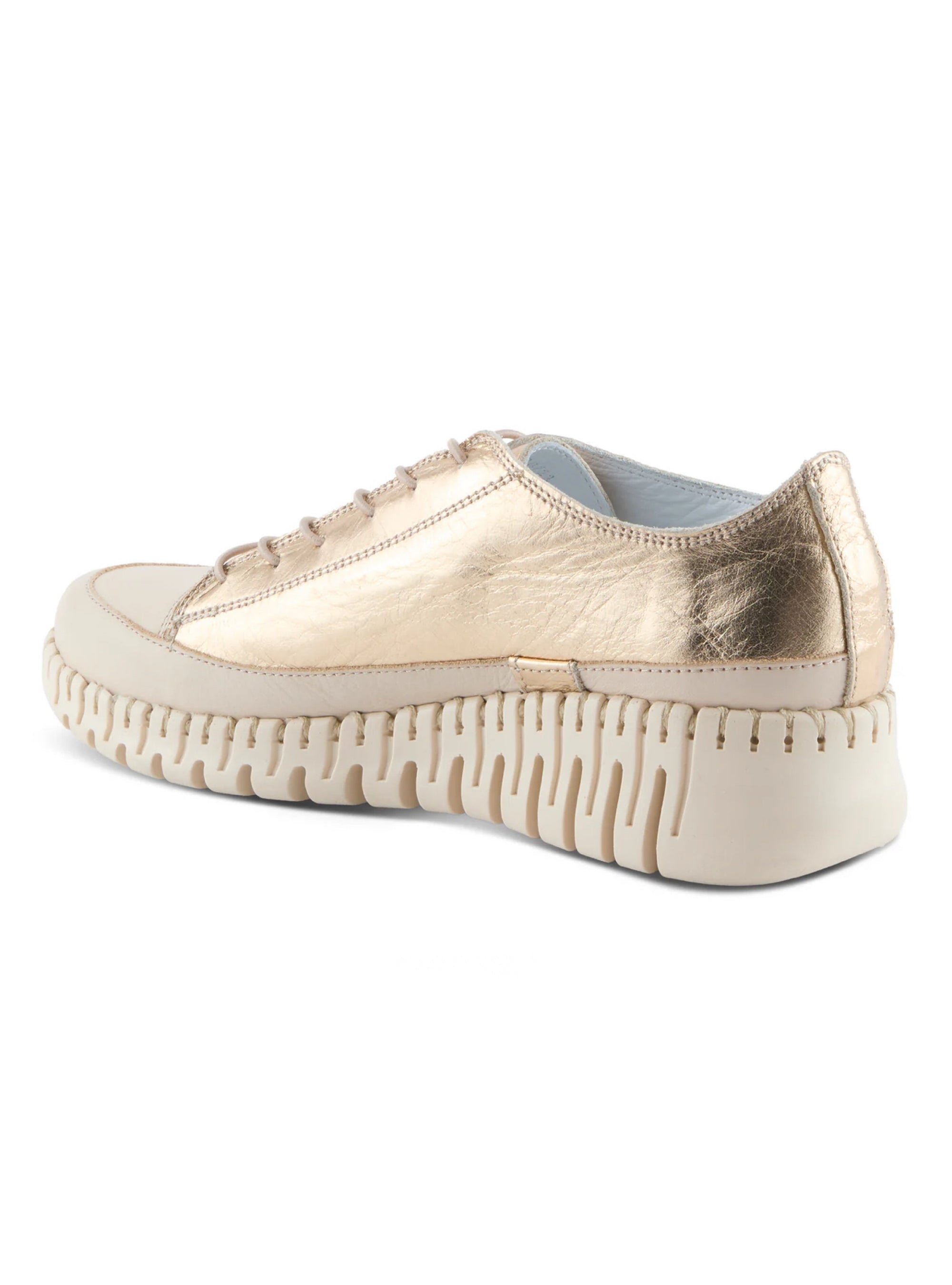 Spring Step Surana Glo Sneakers - Gold