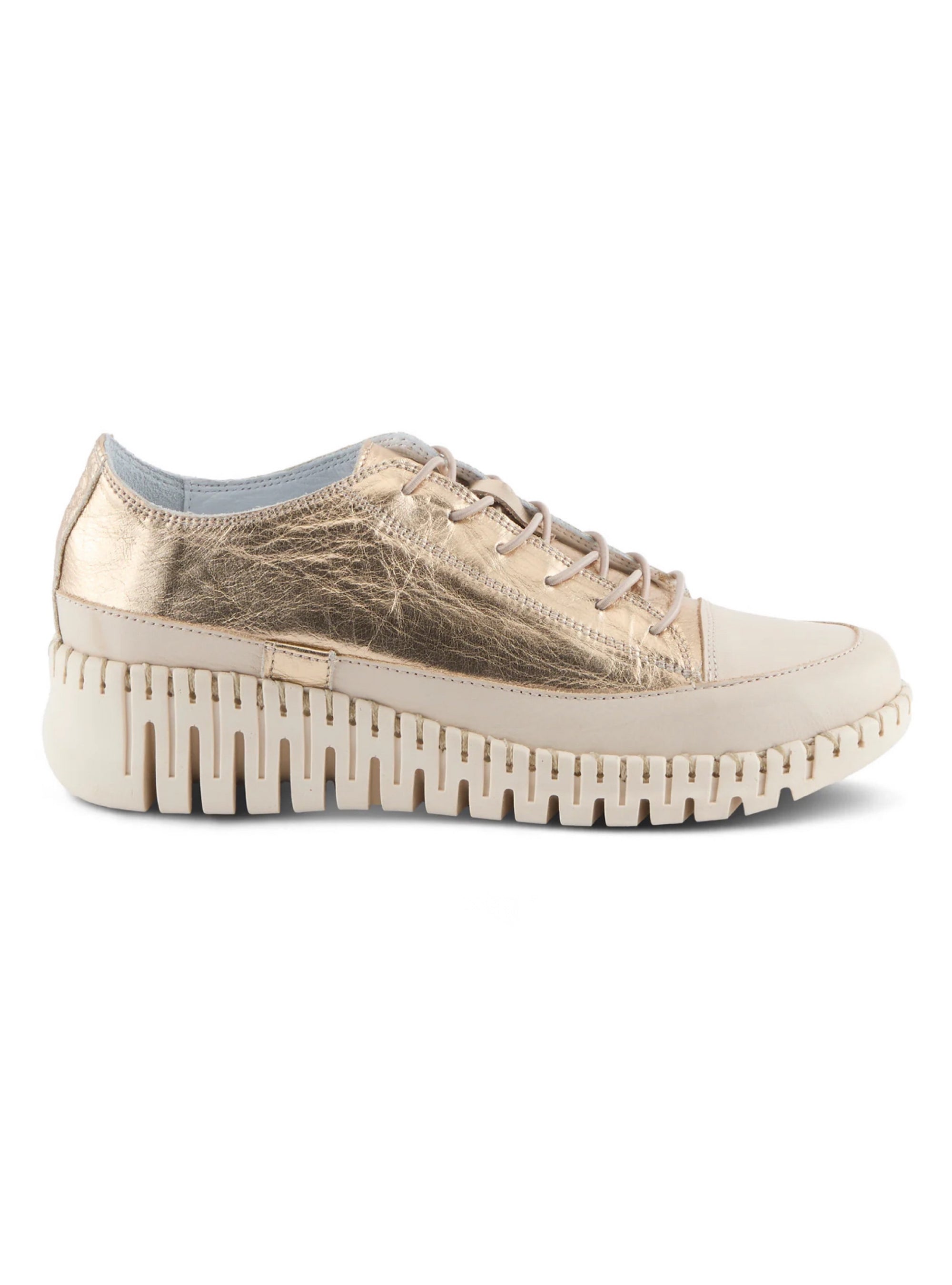 Spring Step Surana Glo Sneakers - Gold