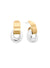 In The Mix Two-Tone Earrings