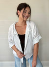 Liabella White Linen O/S Jacket