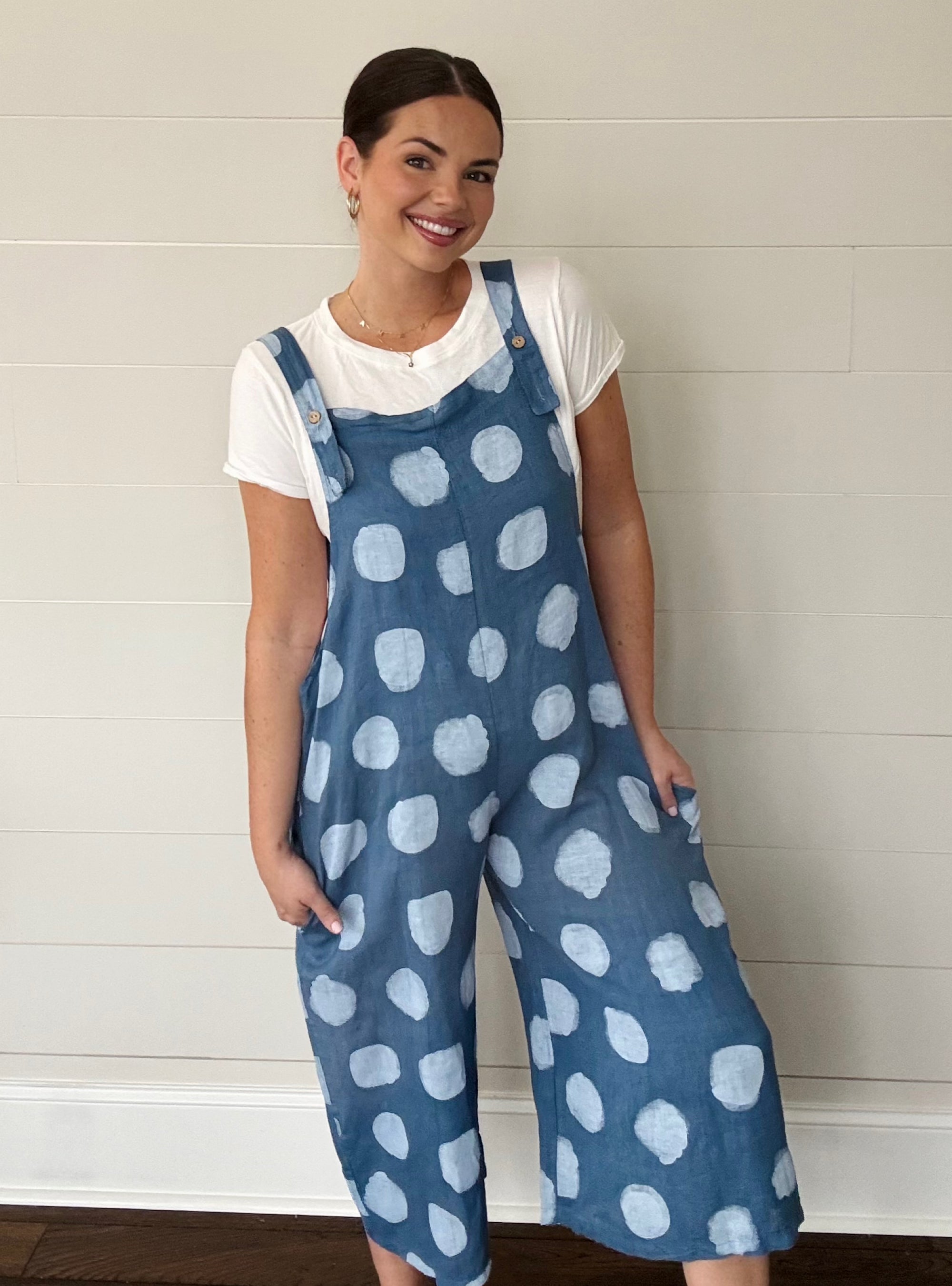 Liabella Denim Linen O/S Jumper