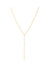 Off The Chain Gold Y Necklace