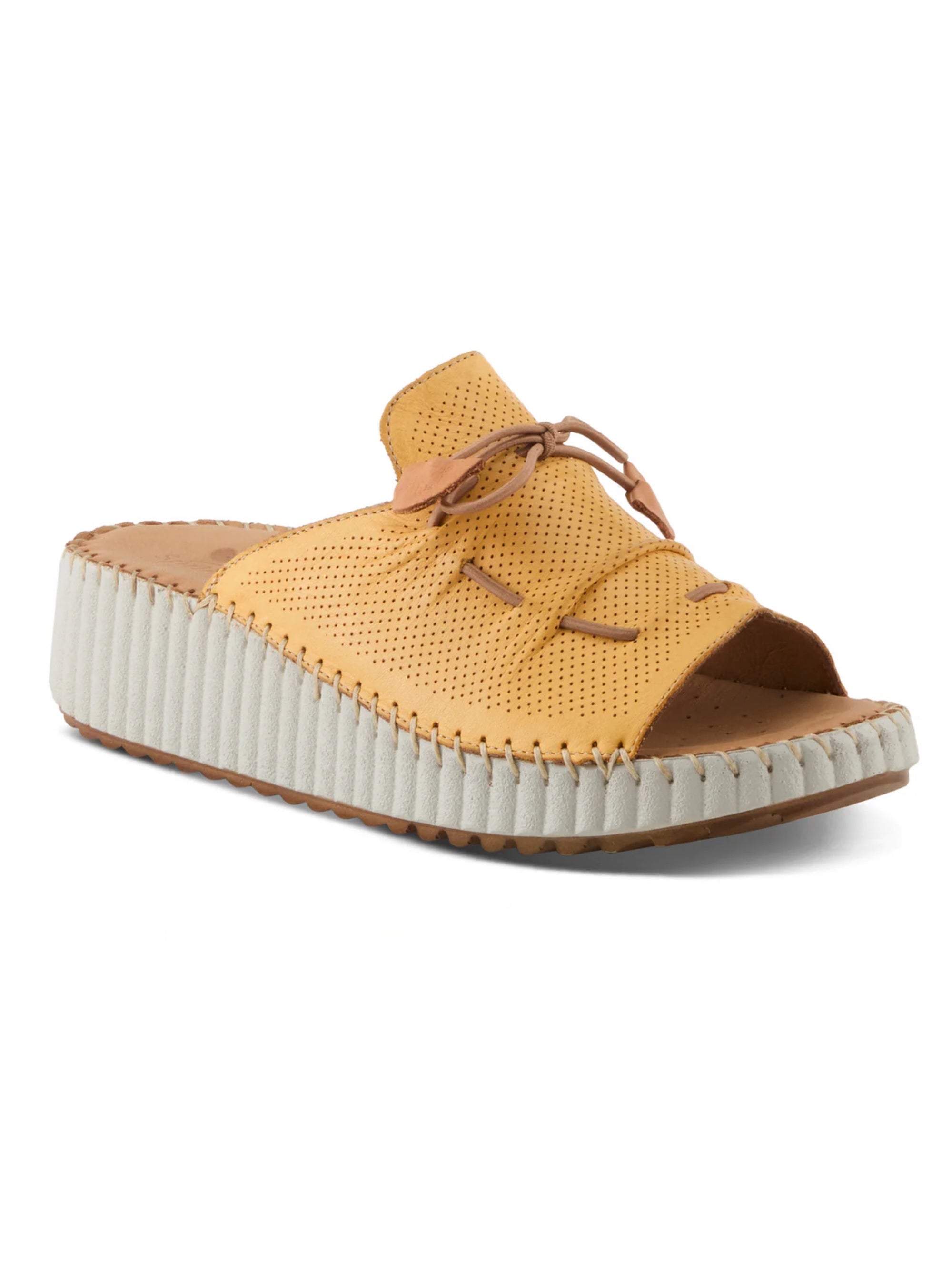 Spring Step Nevelle Sandals - Yellow