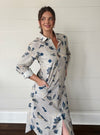 APNY Printed Shirt Dress